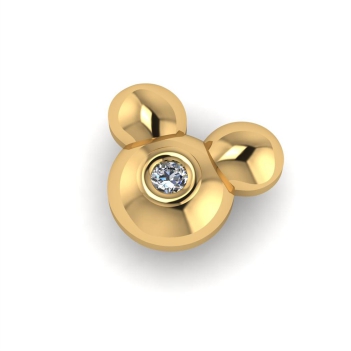 НОВИНКА - Оригинальная подвеска из золота от ювелирной мастерской AltynNur (г. Костанай)