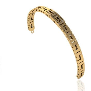 НОВИНКА - Оригинальный браслет B-SK-08 из новой коллекции от ювелирной мастерской AltynNur (г. Костанай)