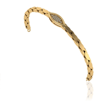 НОВИНКА - Оригинальный браслет B-SK-24 из новой коллекции от ювелирной мастерской AltynNur (г. Костанай)