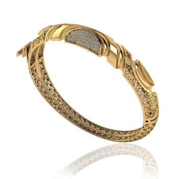 НОВИНКА - Оригинальный браслет B-KR-78 из новой коллекции от ювелирной мастерской AltynNur (г. Костанай)