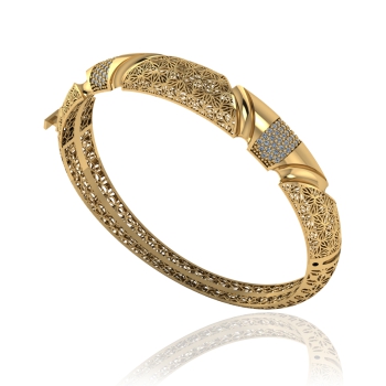 НОВИНКА - Оригинальный браслет B-KR-79 из новой коллекции от ювелирной мастерской AltynNur (г. Костанай)